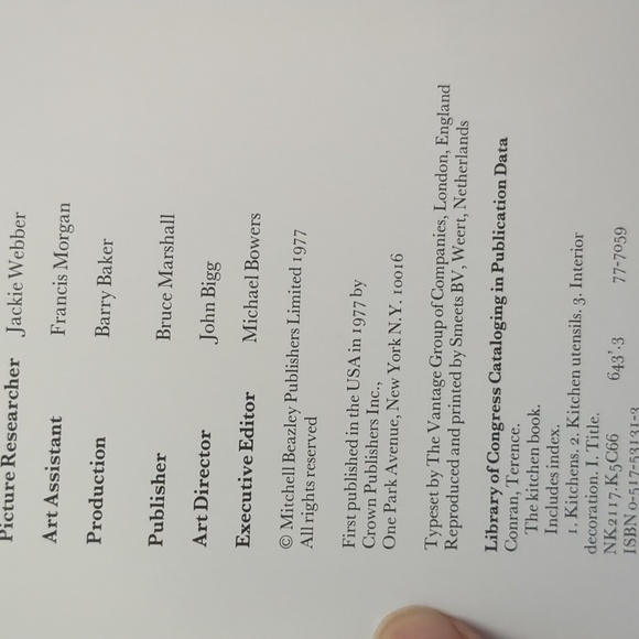 1970s The Kitchen Book by Terence Conran - vintage 1970s interior design… - Picture 3 of 16